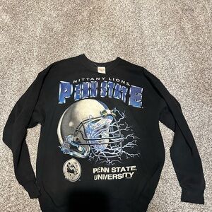 Vintage Penn State University Black Sweatshirt
